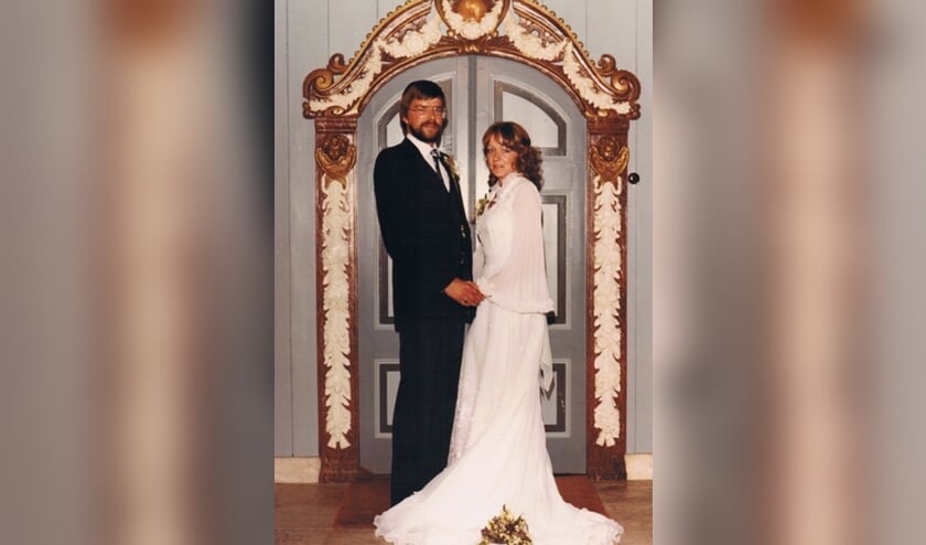 Co van Gelder en Magda Klos trouwden 11 juni 1981 in het raadhuis, Wormer.