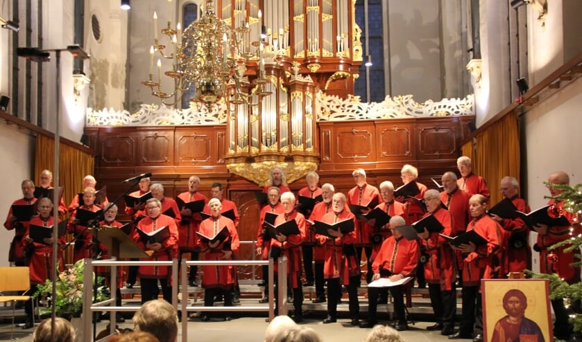 Het Hoorns Byzantijns Mannenkoor brengt oude Slavische kerkmuziek in authentiek stijl.