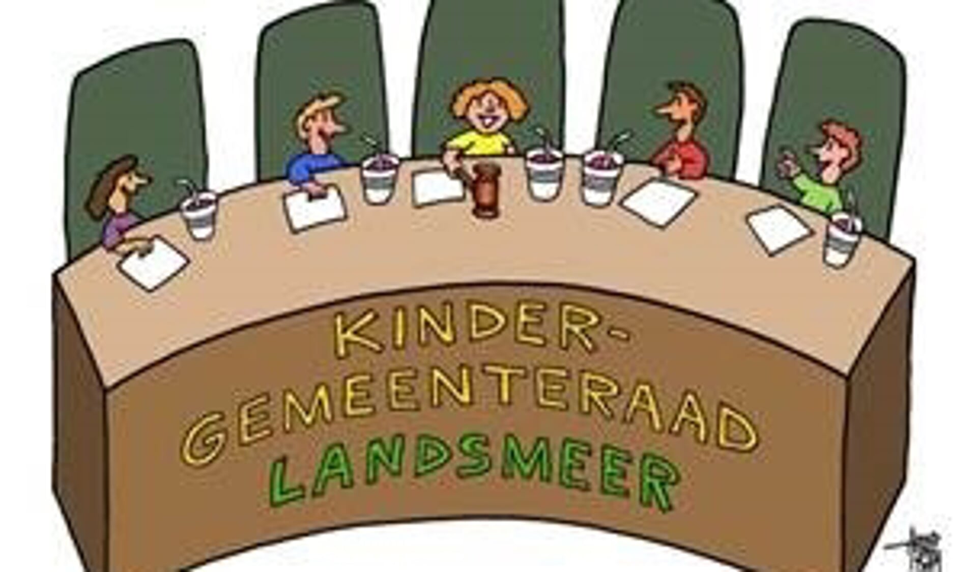 De kindergemeenteraad. 