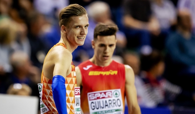 <p>Tony van Diepen pakte in Polen de wereldtitel op de 4x400 meter.</p>