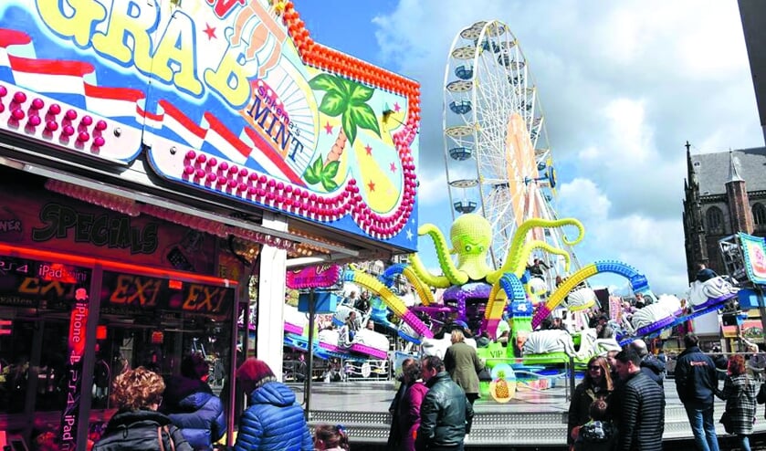 De kermis waar zoveel over te doen is.