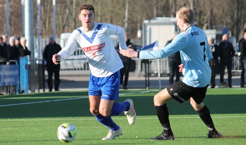 Lefteris Zantman stijlvol in actie.