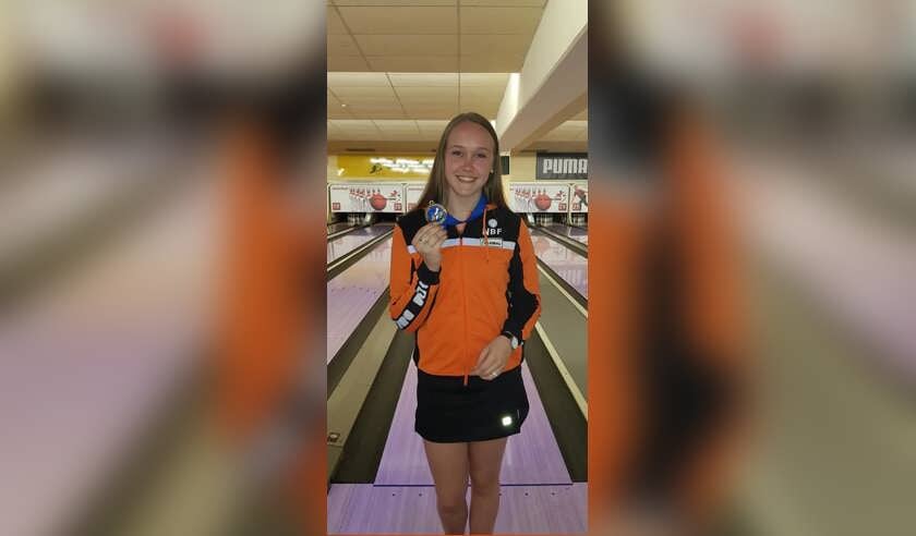 Brons voor Beaudine Kriele.