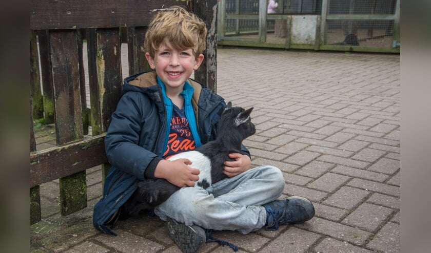 Aai gerust een geitje in De Helderse Vallei.