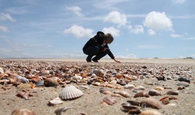 Alleen al lopen aan het strand geeft rust in het hoofd.