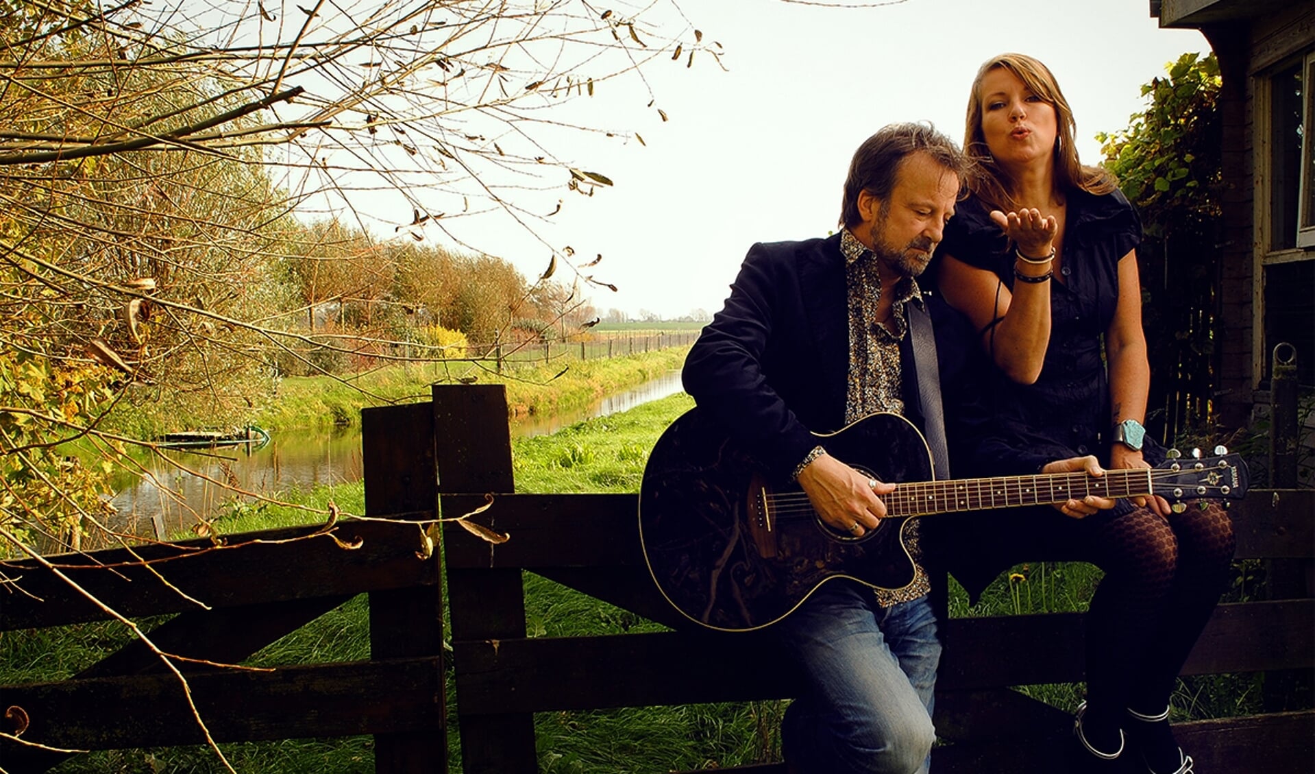 Singer-songwriters Helen Botman en Peter van Vleuten laten de liefde stralen.