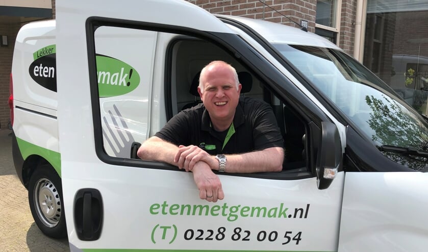 Peter Denkers levert maaltijden aan huis, nu ook in de Beemster.