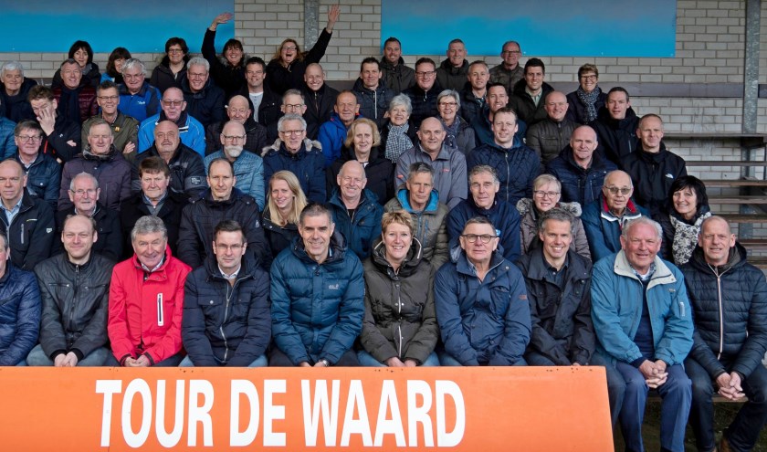 Bestuur en vrijwilligers van Tour de Waard kijken uit naar de jubileumeditie die deze zomer plaatsvindt.