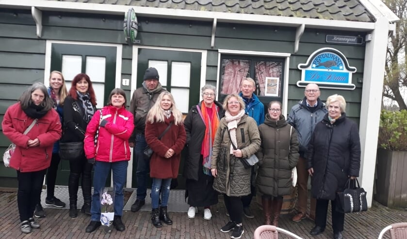 Vrijwilligers van Humanitas zijn in het zonnetje gezet.