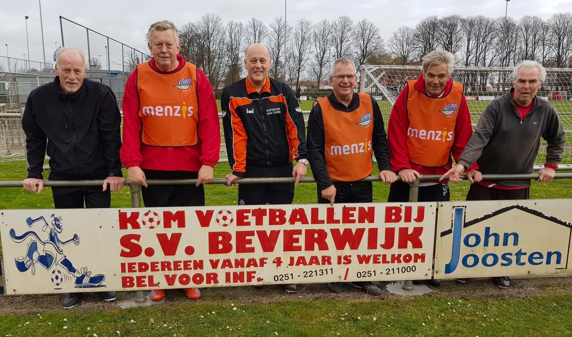 Walking football bij sv Beverwijk.