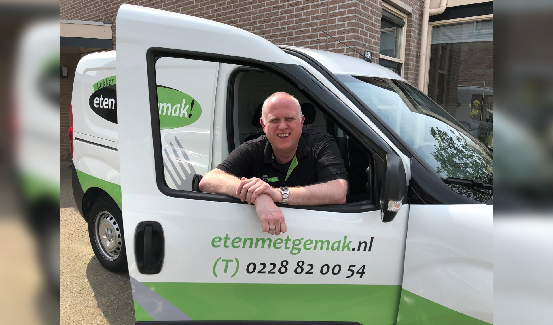 Peter Denkers levert maaltijden aan huis, nu ook in Zaanstad en Wormerland.