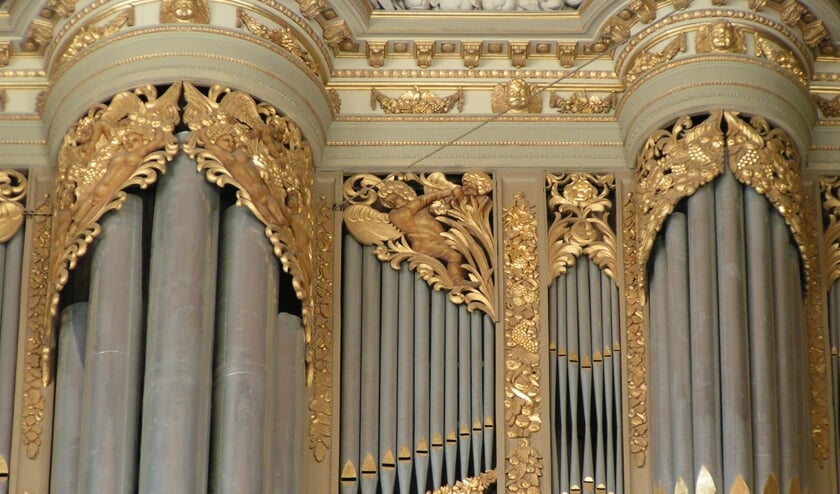 Detailfoto Grote Kerk.