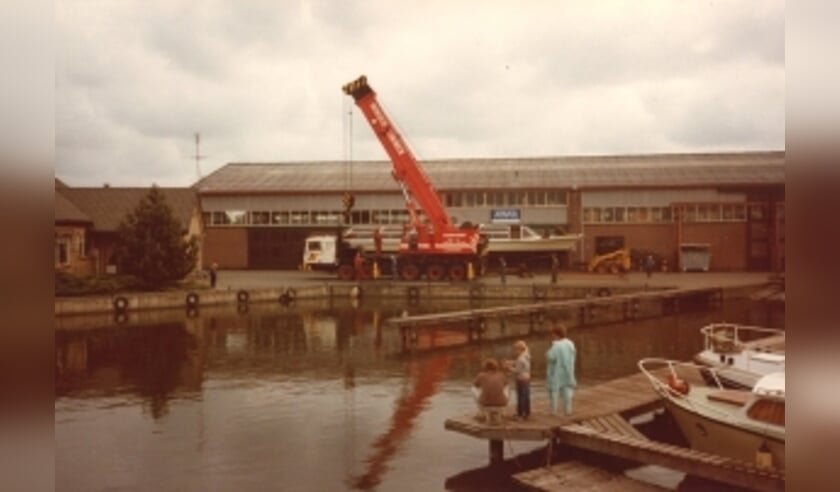 De Werf in Broek, een foto uit het roemrijke archief.