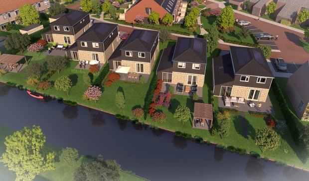 Vrijstaand wonen aan het water in De Rijp.