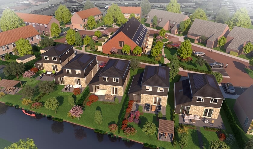 Vrijstaand wonen aan het water in De Rijp.