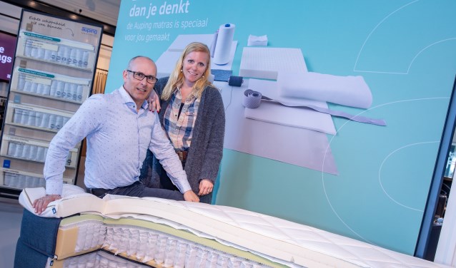 Bob en Kitty Klappe nemen bij Auping Plaza alle tijd voor de klanten.