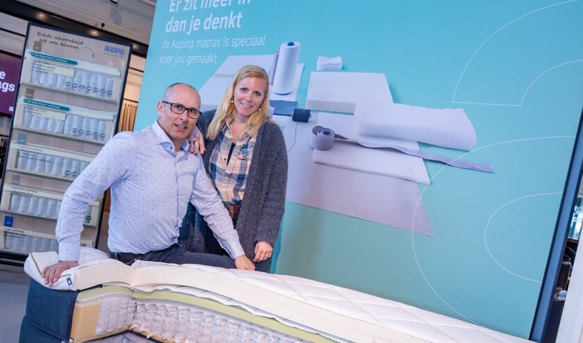 Bob en Kitty Klappe nemen bij Auping Plaza alle tijd voor de klanten.