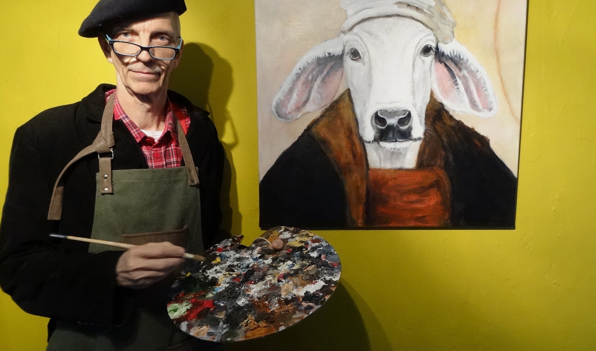 Bert Broers toont 'een andere kijk op koeien uit de Gouden Eeuw'.