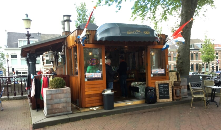 Een van de standplaatsen aan het Spaarne die eerder een petitie optuigde.