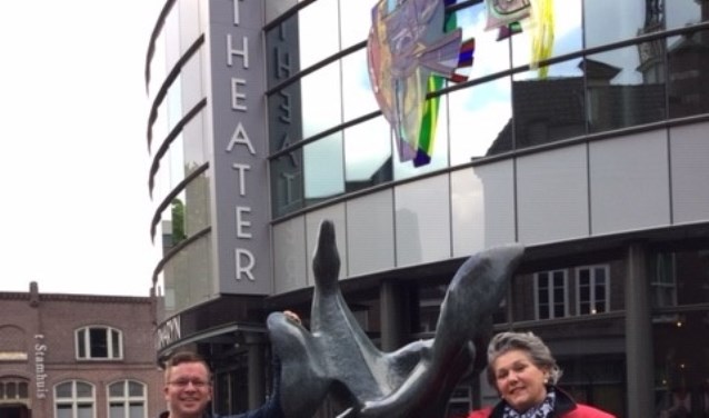 Evalien Brinkman en Tim van de Heuvel organiseren het korenfestival voor de vierde keer.