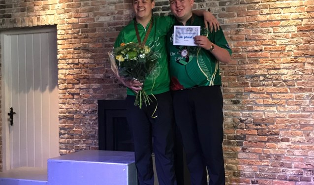 Ronan (links) en Harley maakten indruk in Hoofddorp.