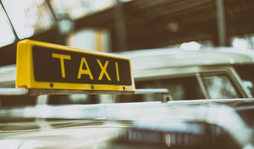 Een taxi.