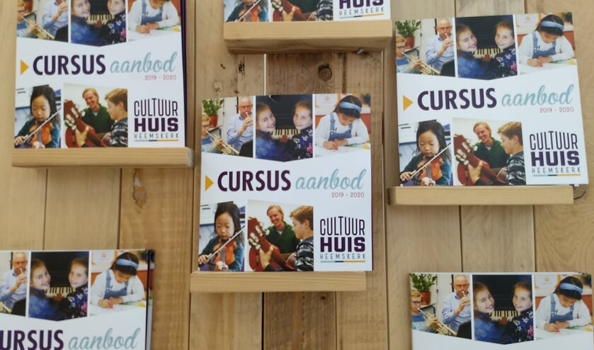 De nieuwe brochure is binnen.