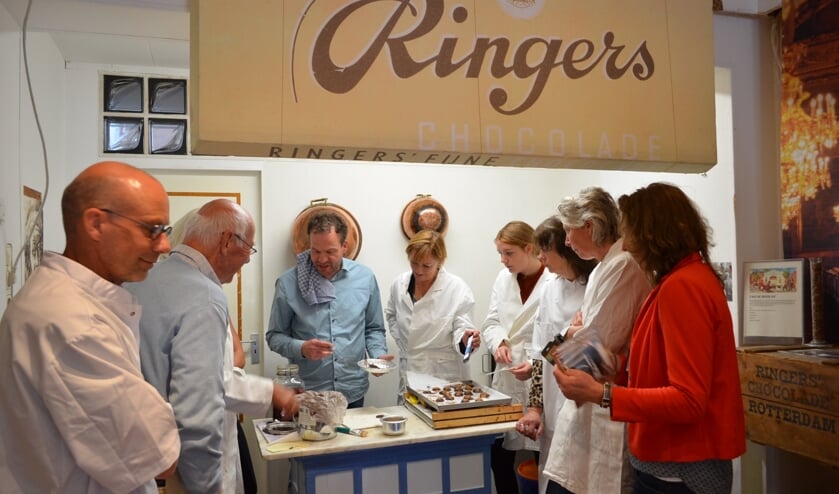 Nazaten Ringers bezoeken Bakkerijmuseum Medemblik.