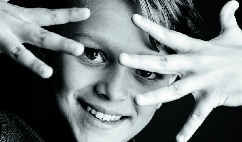 Sonny van Utteren uit Hoorn speelt Sam in de film 'Mijn bijzonder rare week met Tess'.