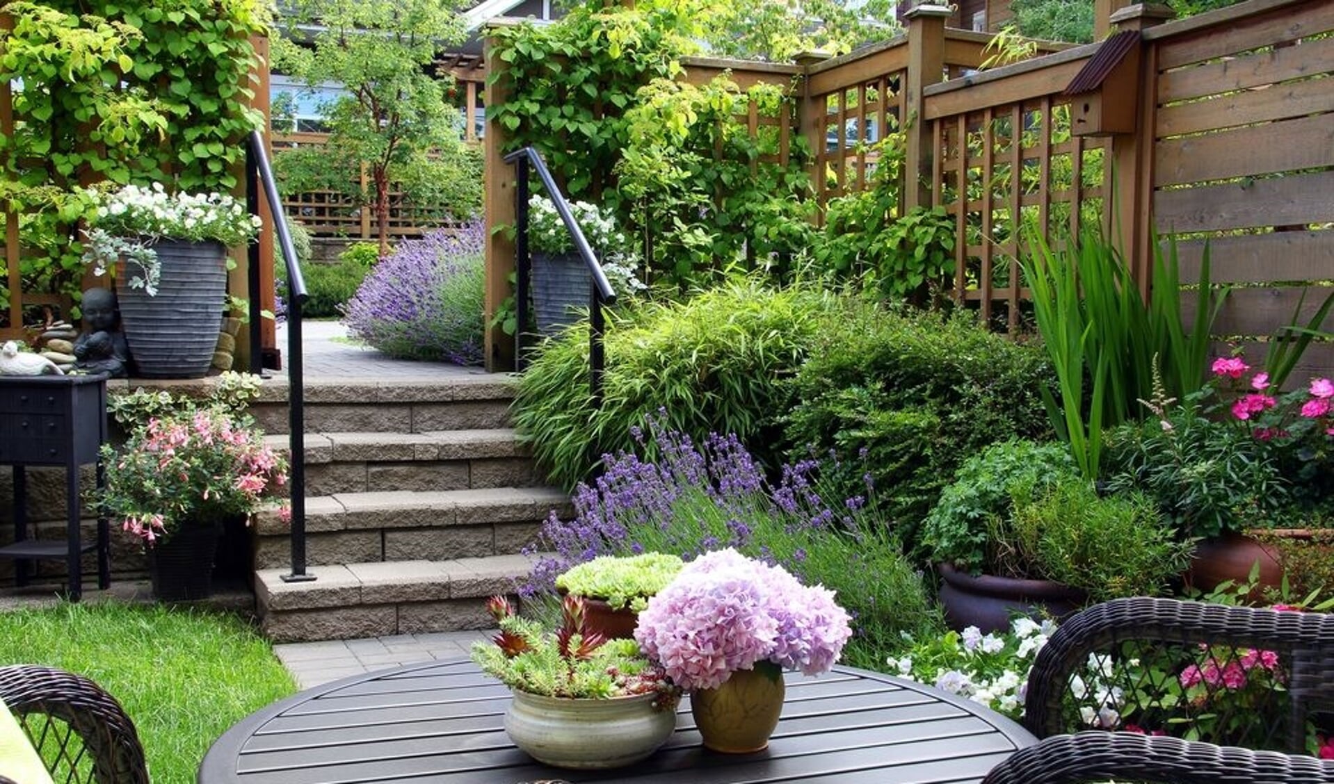 Is uw tuin al bestemd tegen hitte en hoosbui? 