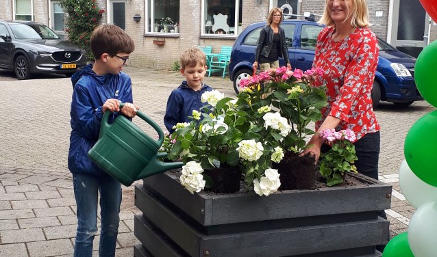 De straat wordt een stuk gezelliger.