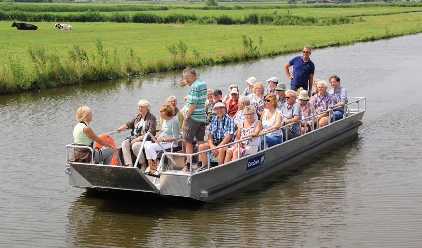 Excursieboot Dodaars in Eilandspolder.
