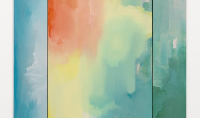 Esther Tielemans, Based on a True Story 12, 2018. Acryl op triplex.
