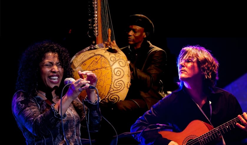 [foto Boi Akih wordt gevormd door Monica Akihary, Zoumana Diarra en Niels Brouwer.