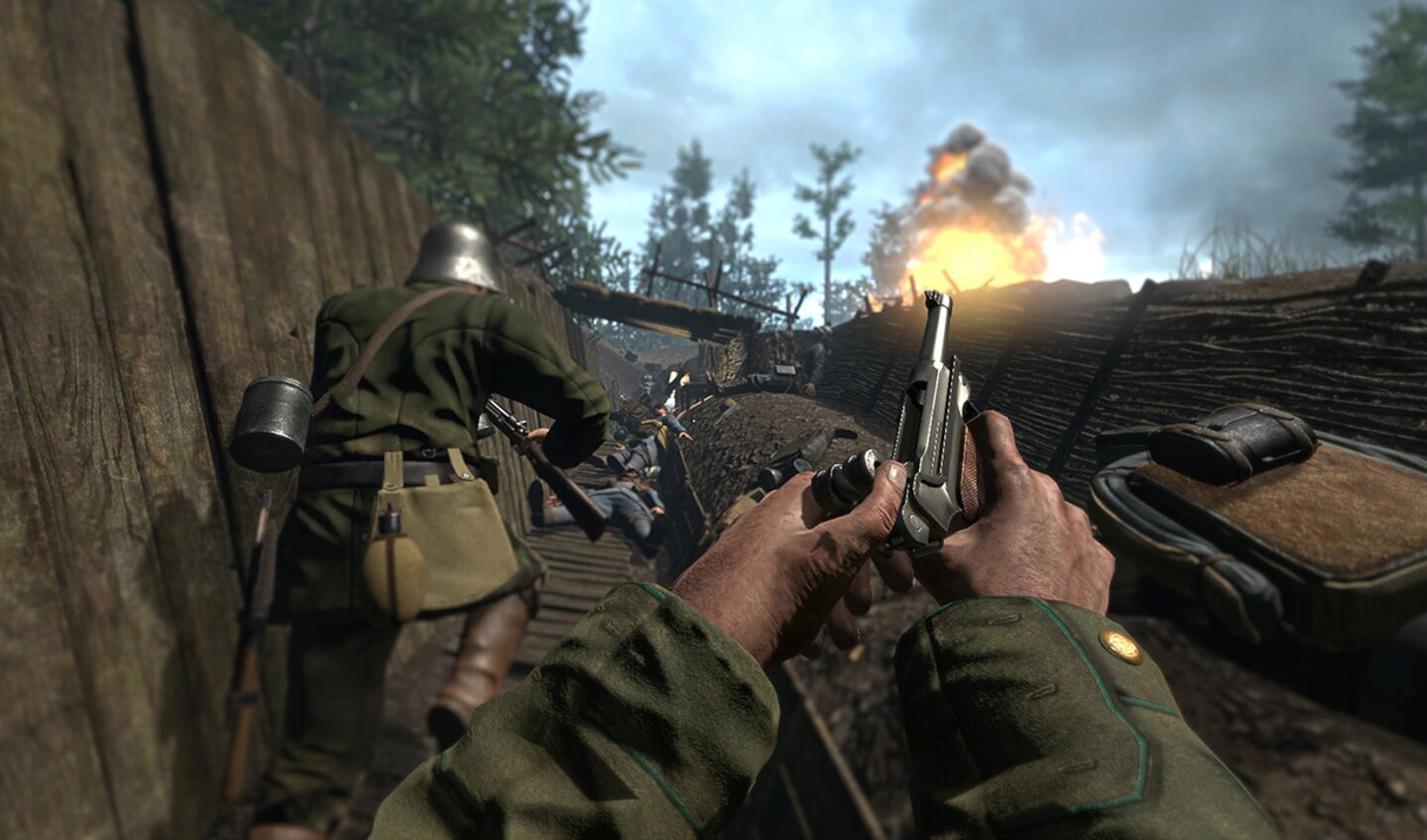 Screenshot van de online shooter Verdun, gemaakt door M2H en winnaar van twee Dutch Game Awards in 2015