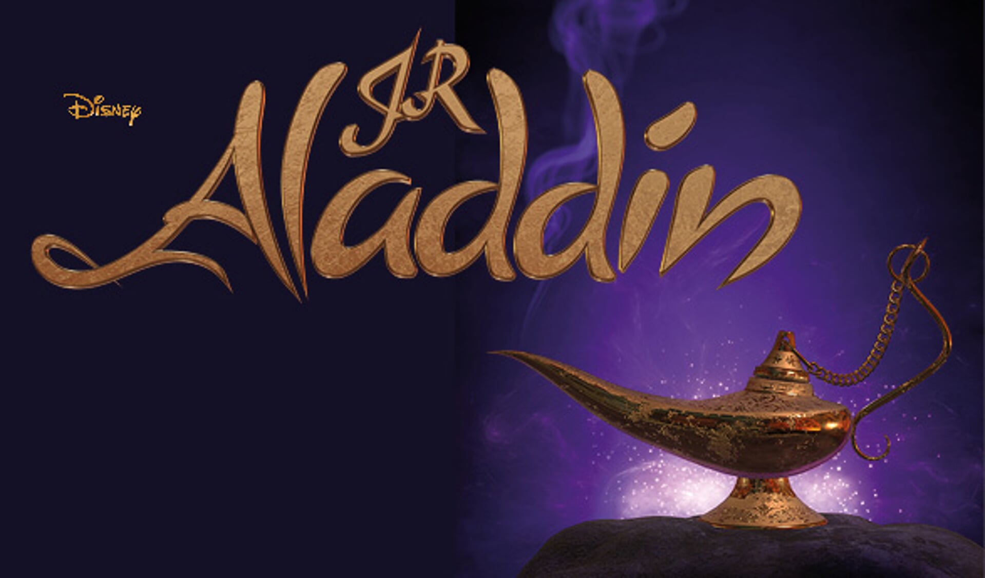 De bekende lamp uit de musical Aladdin. 