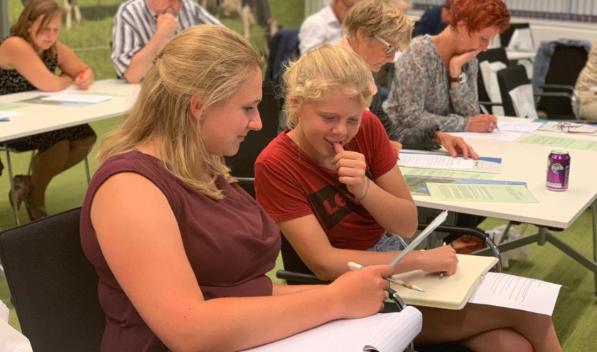 De deelnemers hadden een leerzame avond.