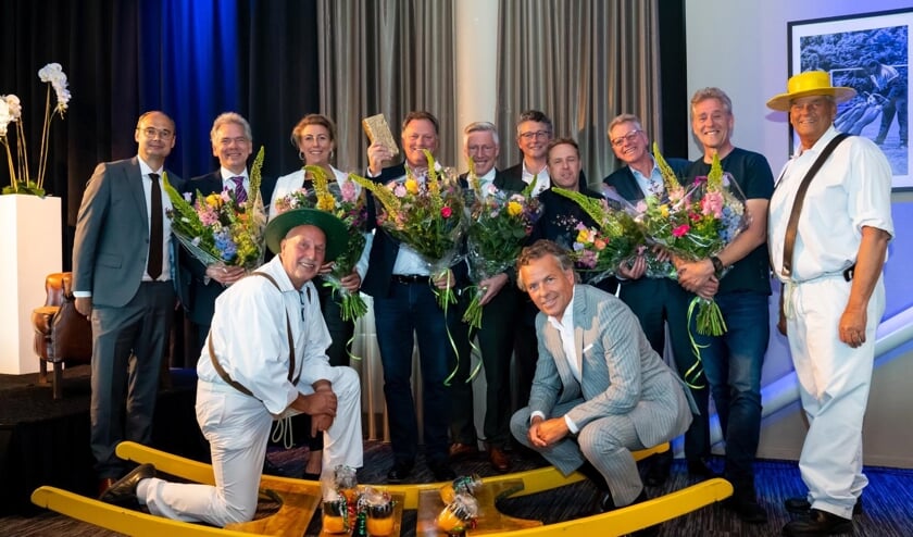 Vastgoedondernemer Gerry Teerenstra wint de Gouden Baksteen