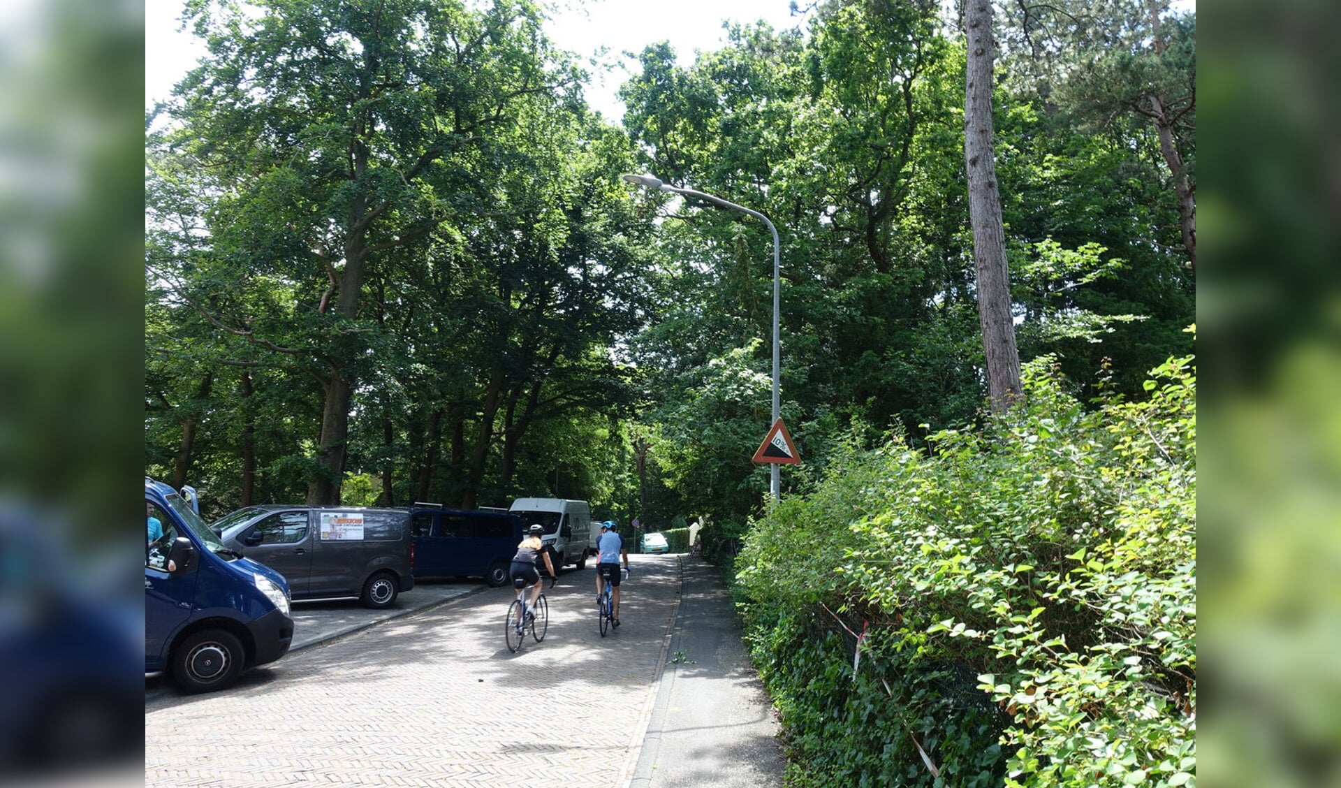 Nieuwe straatverlichting in de gemeente Bloemendaal.