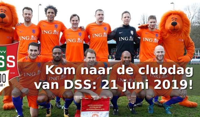Zie ex-internationals achter de bal tegen het 1ste van DSS.