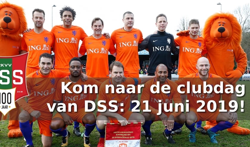 Zie ex-internationals achter de bal tegen het 1ste van DSS.