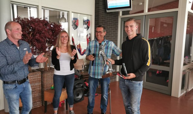 Mike Dekker speler van het jaar 2018-2019.