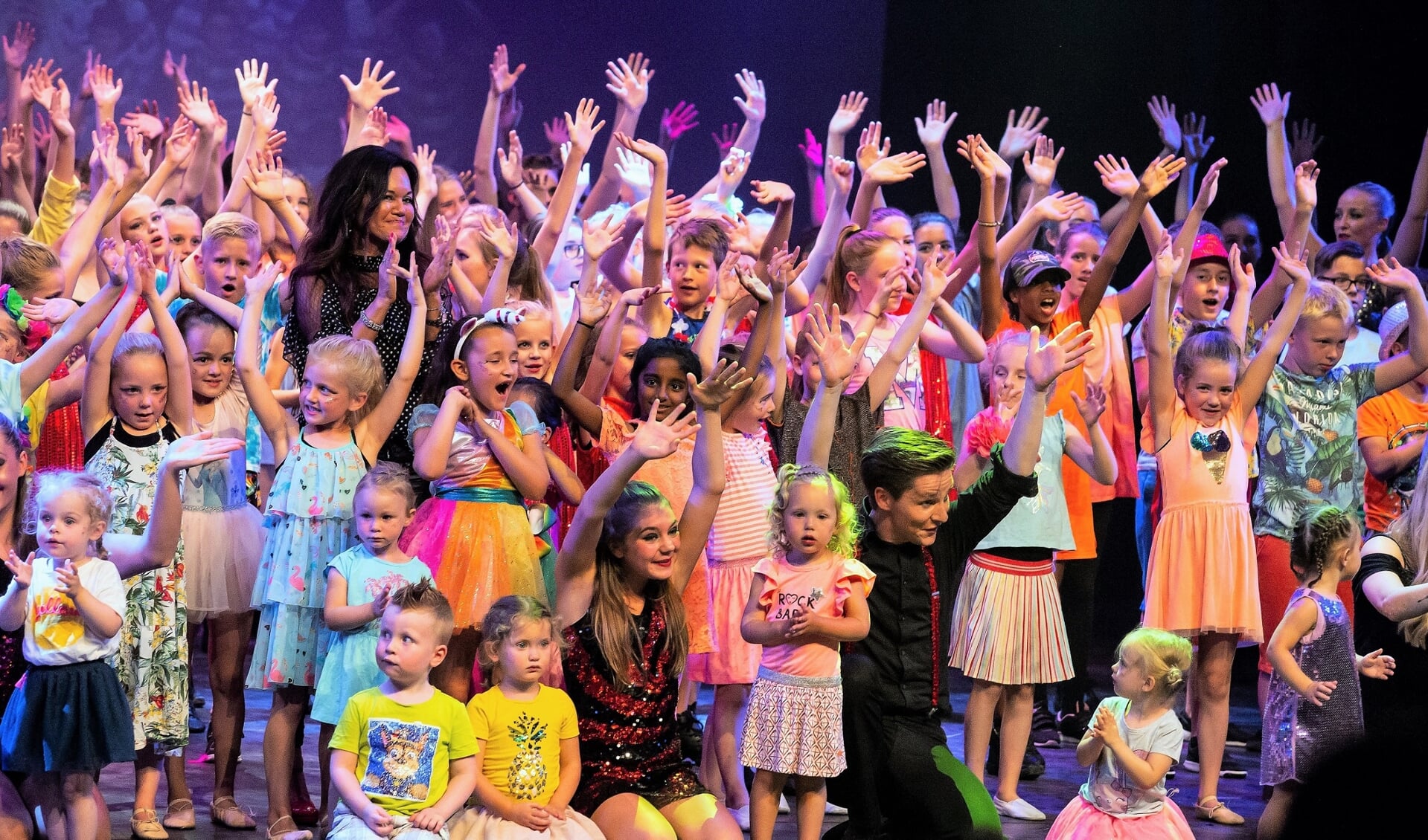 De kinderen van Dance Studio Patty hebben er zin in op 29 juni.
