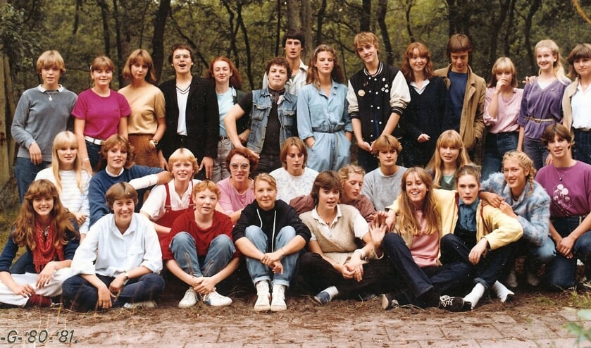 Klas '80-'81. Wie herkent u nog?