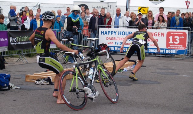 Na de fietsrondes volgt het hardloopgedeelte