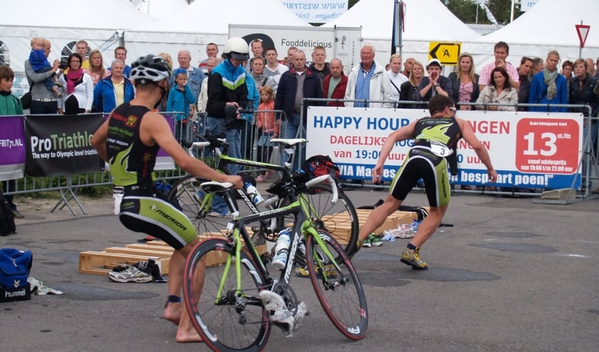 Na de fietsrondes volgt het hardloopgedeelte