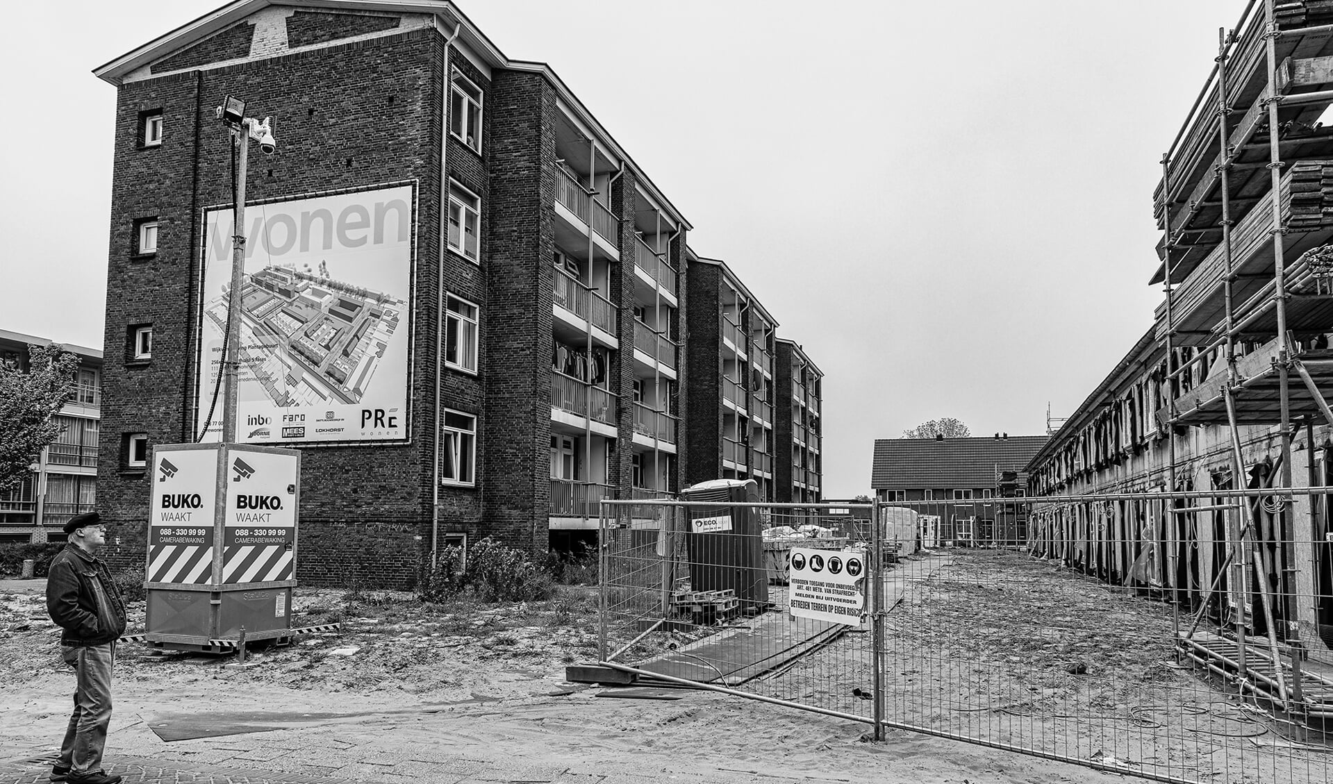 Woonwijken uit de jaren vijftig, dat is ook Beverwijk.