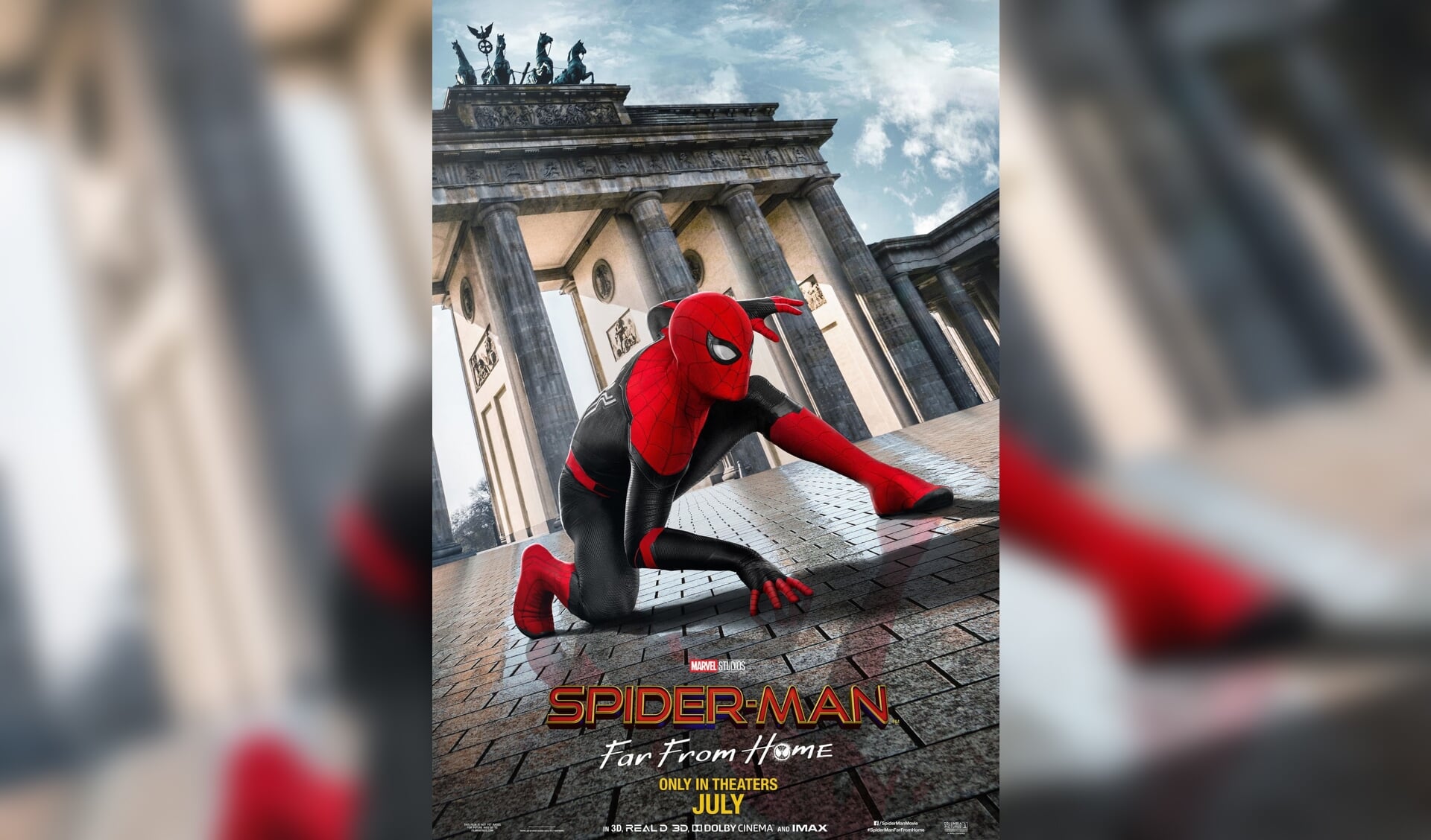 Filmposter van 'Spider-Man: Far From Home'.