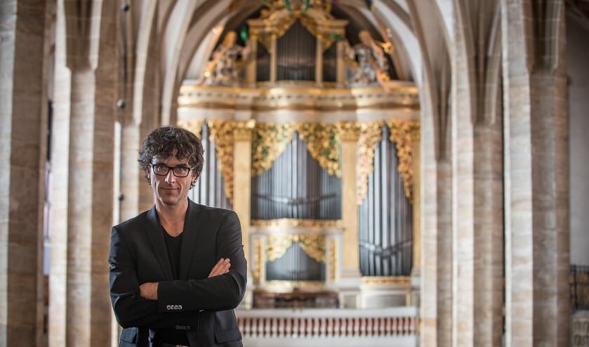 De Duitse organist Albrecht Koch.