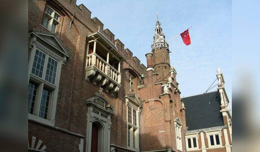 Het stadhuis van Haarlem.